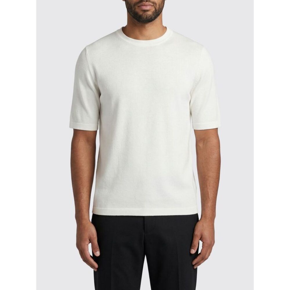 Lardini Men Lardini Cotton And Linen T-Shirt
